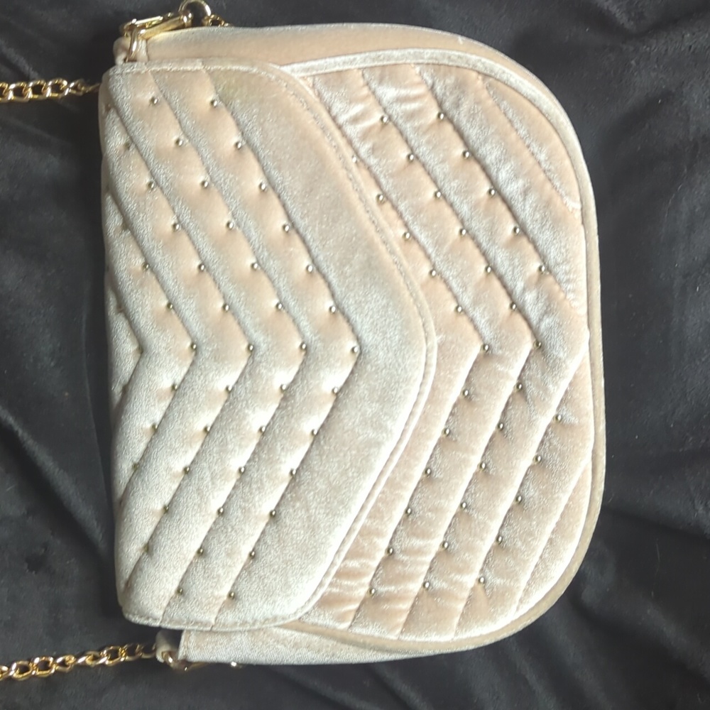 Urban expressions crossbody velvet purse